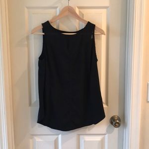 Black tank top